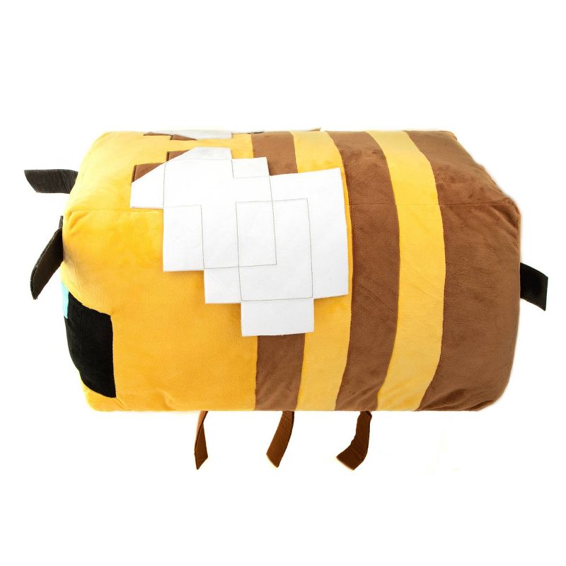 Minecraft Oversized Bee Pillow Buddy Yellow