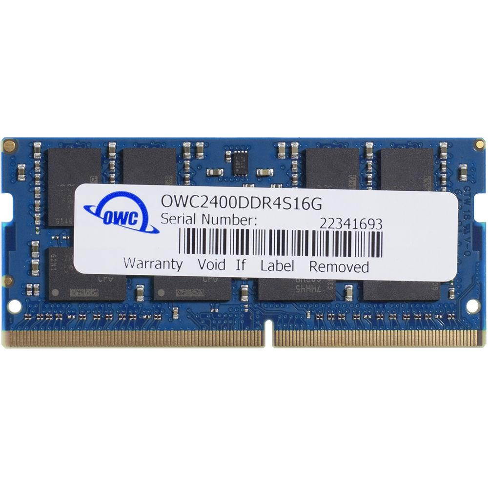 OWC 32GB (2 x 16GB) 2400MHZ DDR4 SO-DIMM PC4-19200 Memory Upgrade For 2017 iMac 27 inch with Retina 5K display
