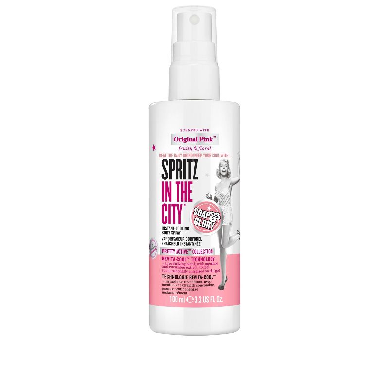 Soap & Glory Spritz In The City Instant-Cooling Body Spray - 3.3 fl oz