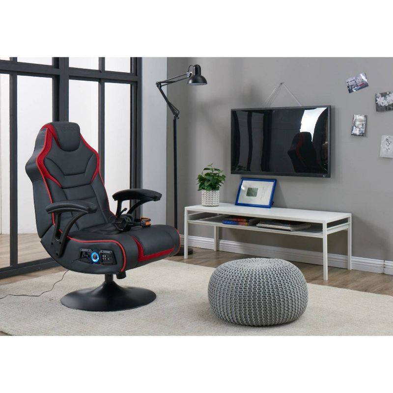 Torque Wireless Gaming Chair Red/Black - X Rocker