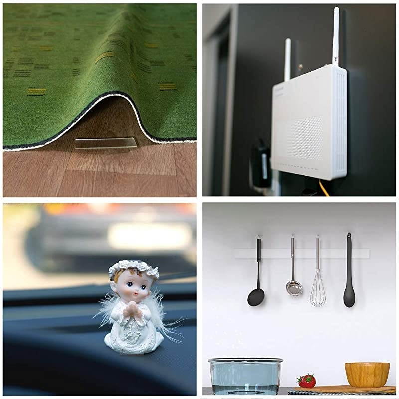 Premium Nano Tape | Double Sided Tape Heavy Duty | Reusable Adhesive Tape | Removable Washable Multipurpose Mounting Tape Gel Grip Tape | Carpet Tape for Home Office Car Poster Wall165FT5M