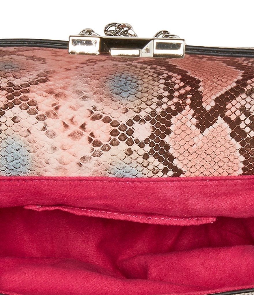 Betsey Johnson Snake Chain Strap Crossbody Bag