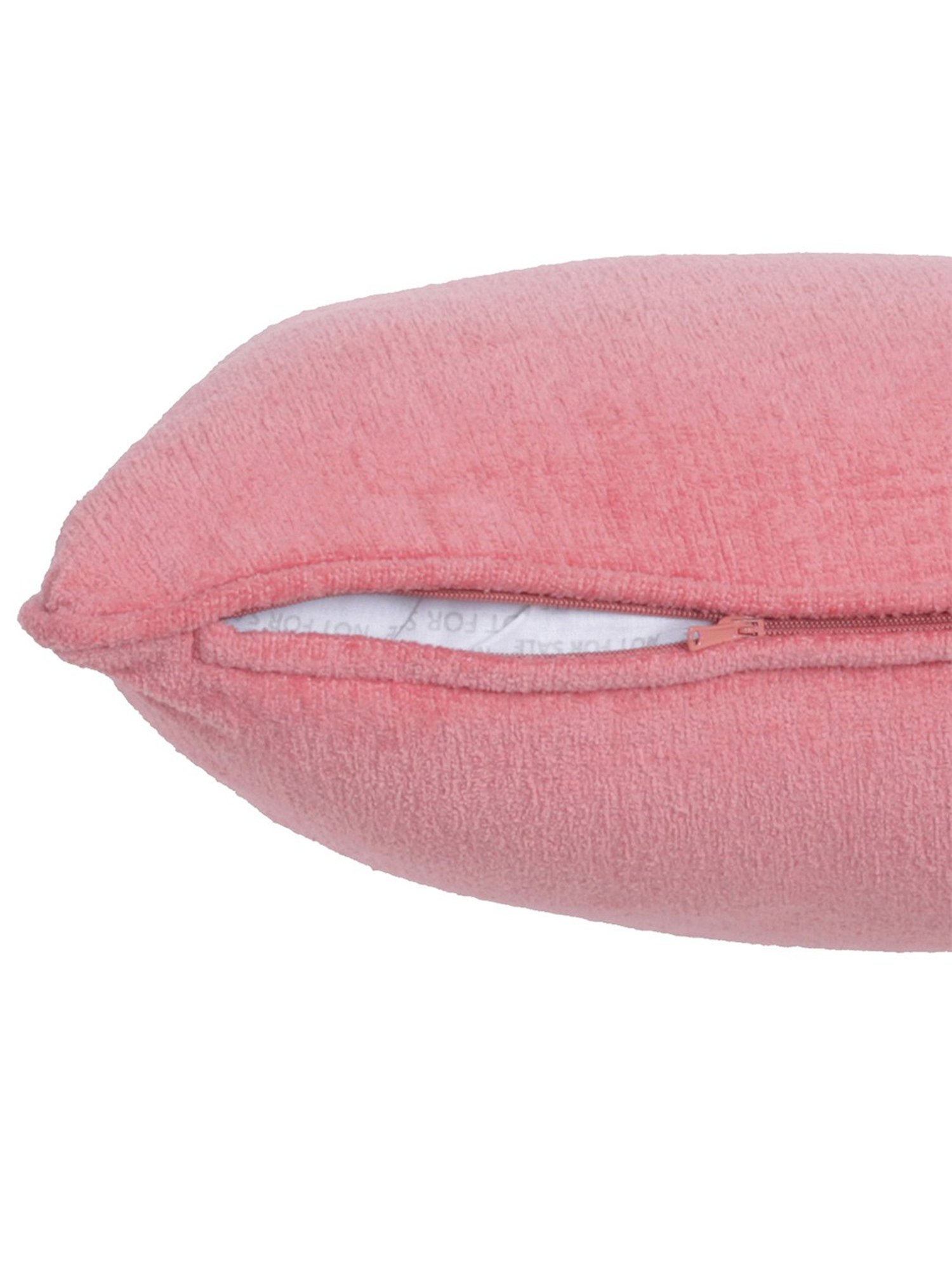 Maspar Colorart Jessica Solid Pink 110 TC Cotton Cushion Cover