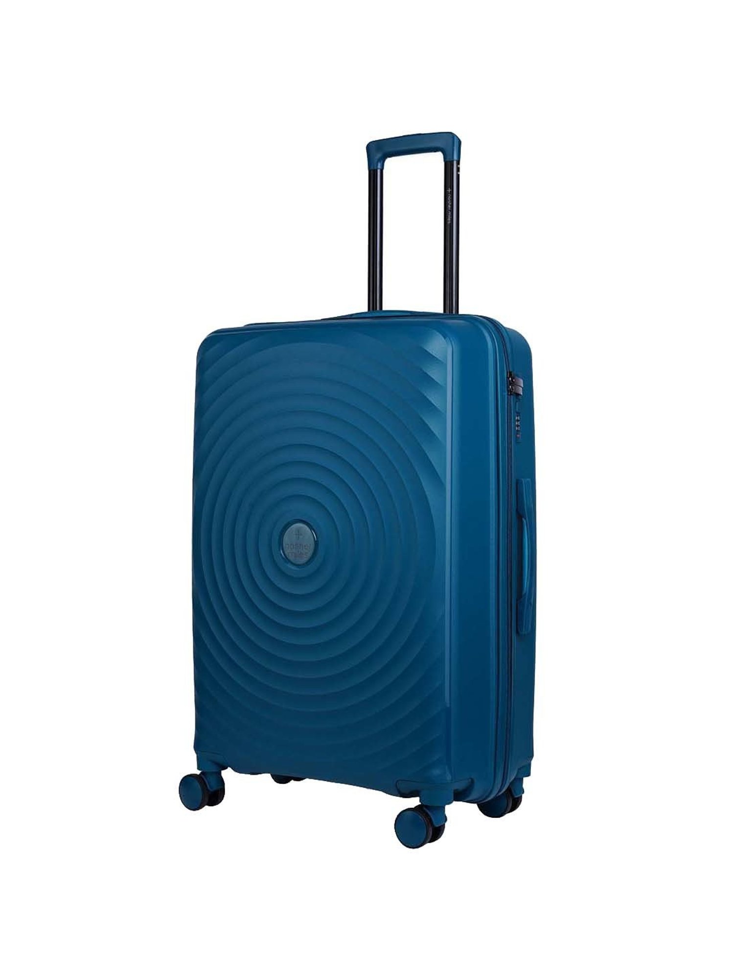 Nasher Miles Goa Hard-sided Polypropylene Check-In Luggage Teal 28 inch |75cm Trolley bag
