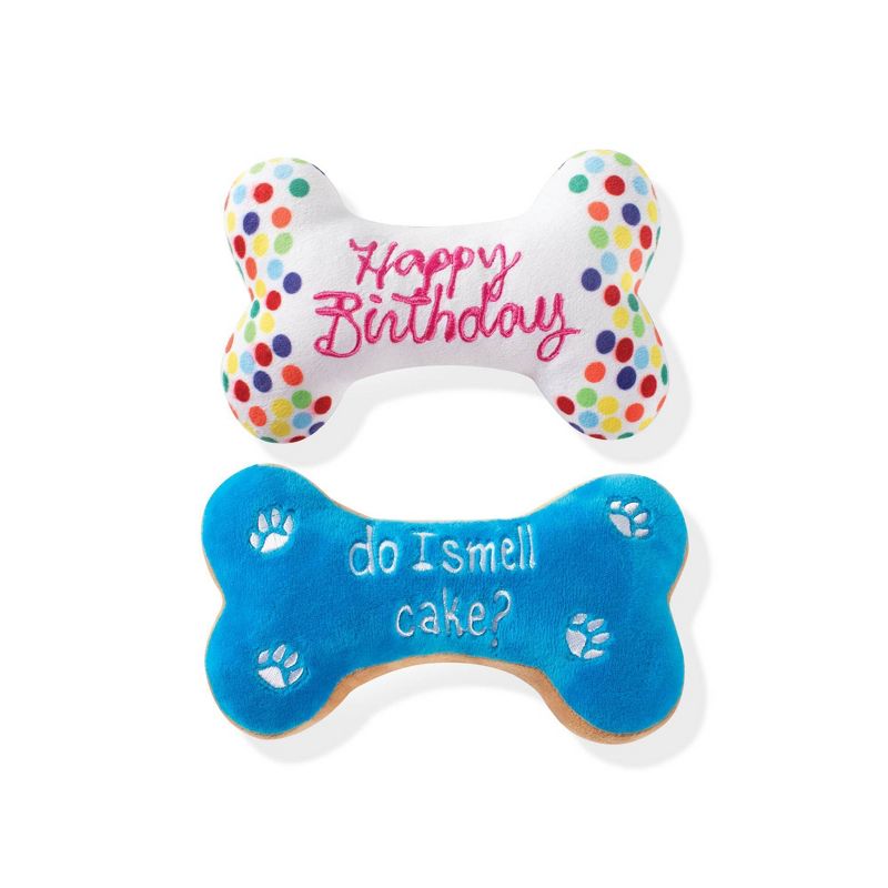 PetShop by Fringe Studio Brithday Bone Cookies Dog Toy