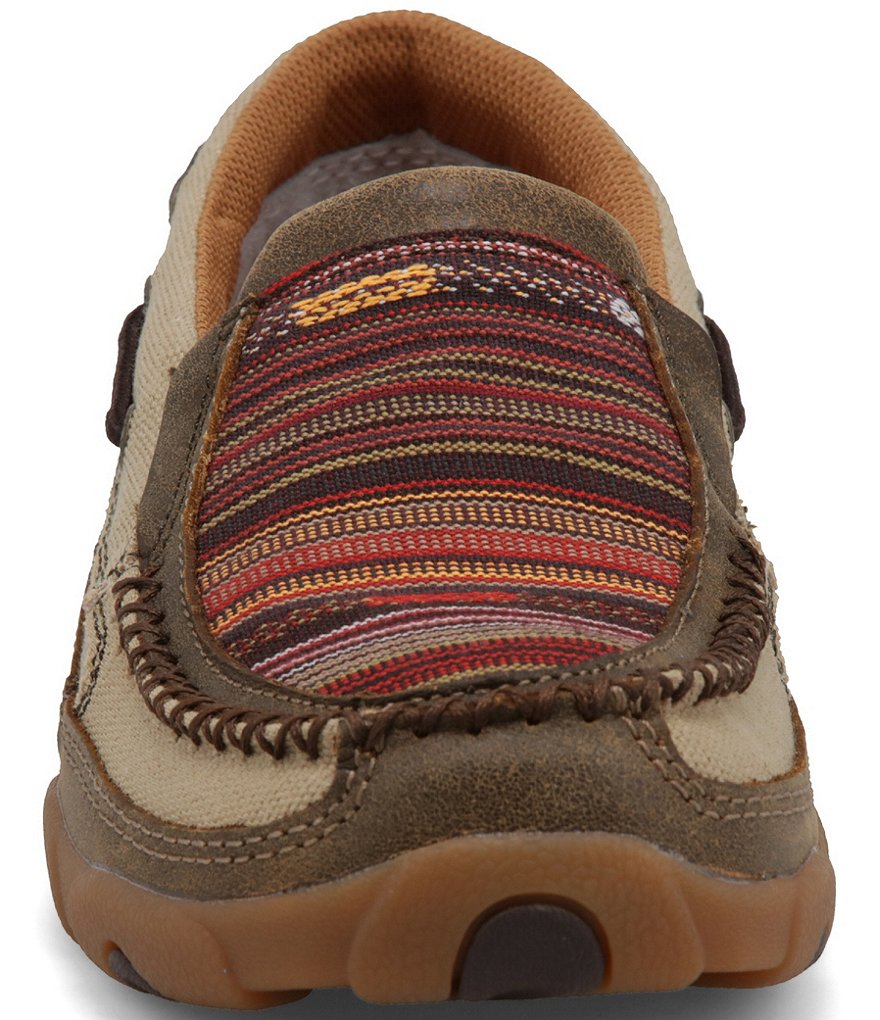 Twisted X Women's ecoTWX&reg; Multi Stripe Slip-On Driving Moccasins