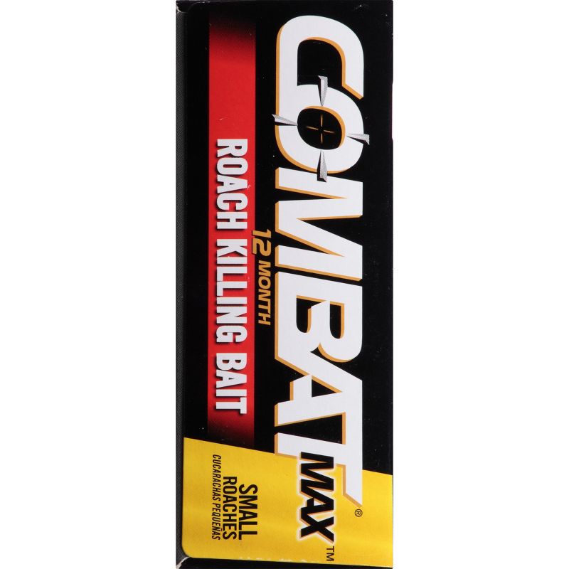 Combat Max 12 Month Roach Killing Bait Small Roach Bait Station - 18ct
