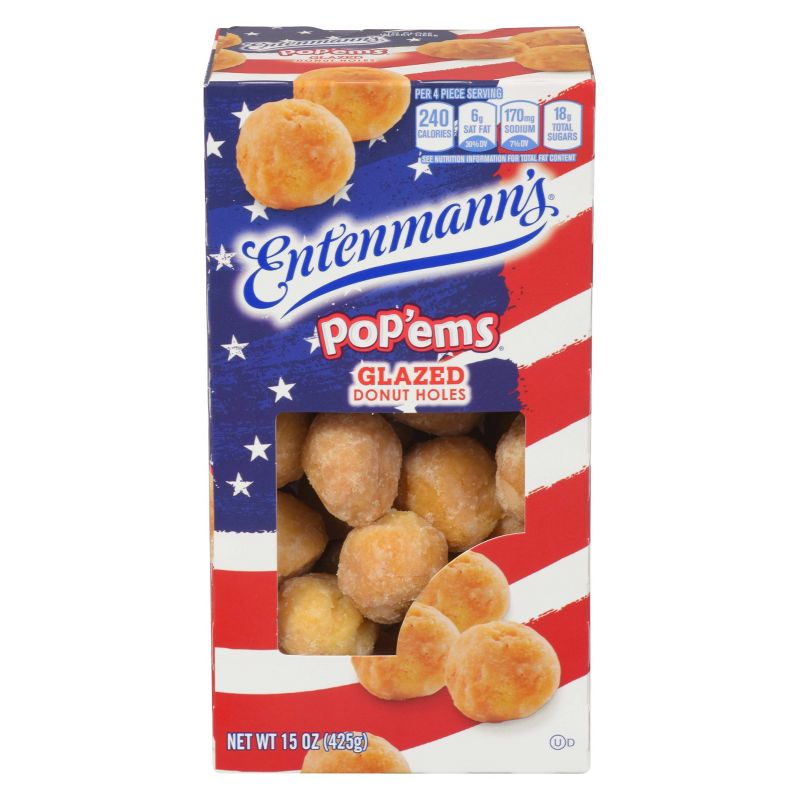 Entenmann's Glazed Pop'ems - 16oz
