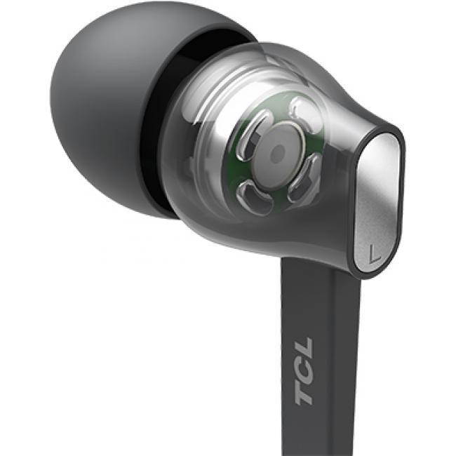 tcl mtro100bt wireless inear earbuds noise isolating bluetooth headphones with 18 hour battery playtime and builtin mic  shadow black