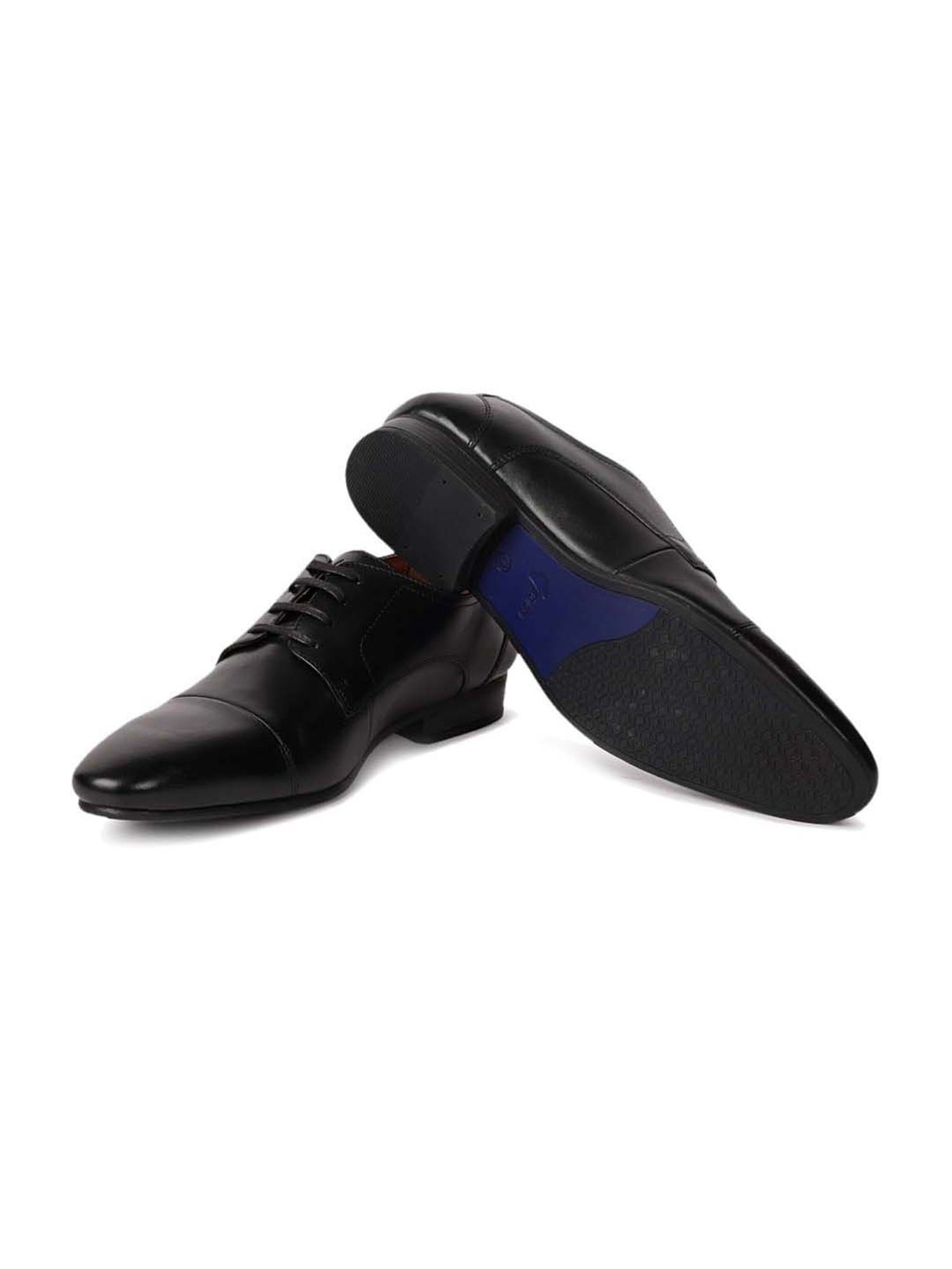 Gabicci Men's Falcon Black Derby Shoes