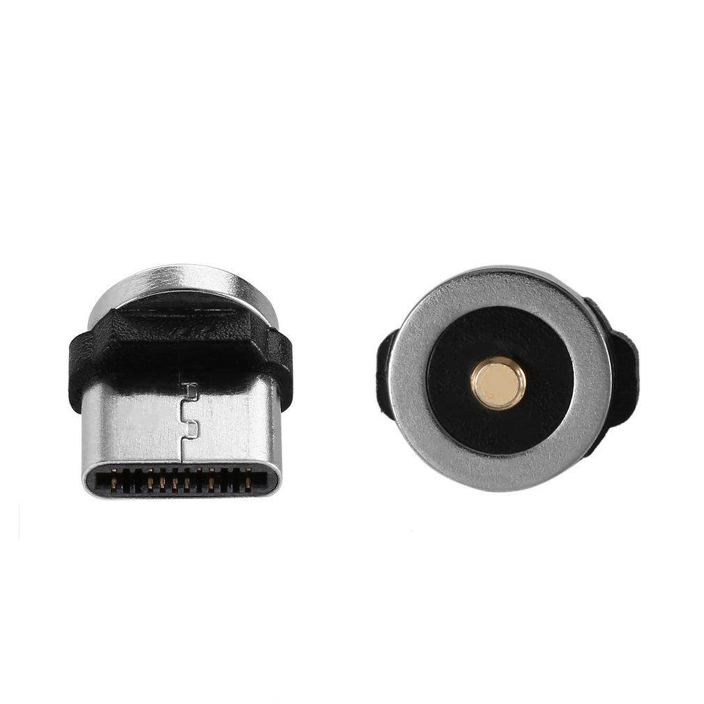 Wsken Round Magnetic Type-c Plug Connector for Magnetic Cable for Smartphone