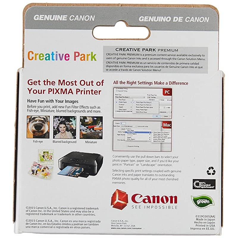 PGI-270XL Black Twin Value Pack Compatible to MG6820, MG6821, MG6822, MG5720, MG5721, MG5722, MG7720, TS5020, TS6020, TS8020, TS9020