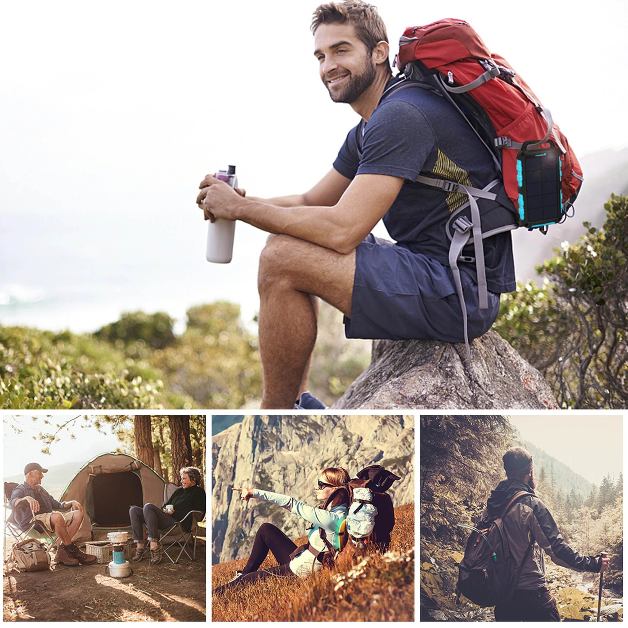 Renogy E.POWER 10000mAh Portable Solar Charger