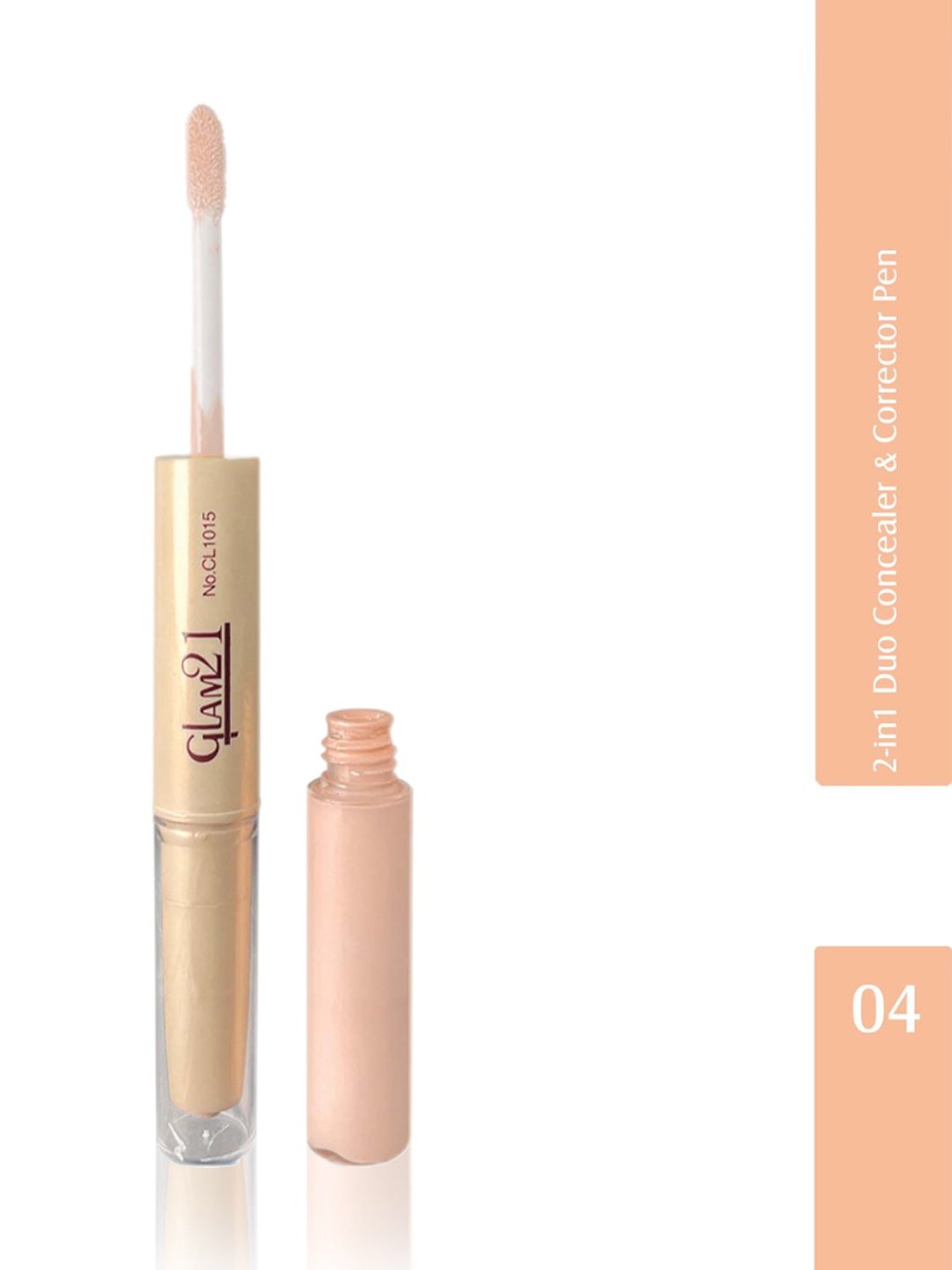 Glam21 2 In 1 Duo Concealer & Corrector Pen 04 - 4.8 gm