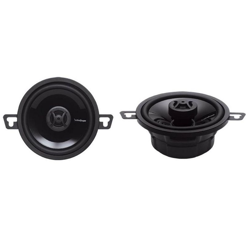 New Rockford Fosgate 4 x P132 80 Watt 3.5-inch 2-Way Full-Range Car Audio Speakers, Pair (4 Pack)