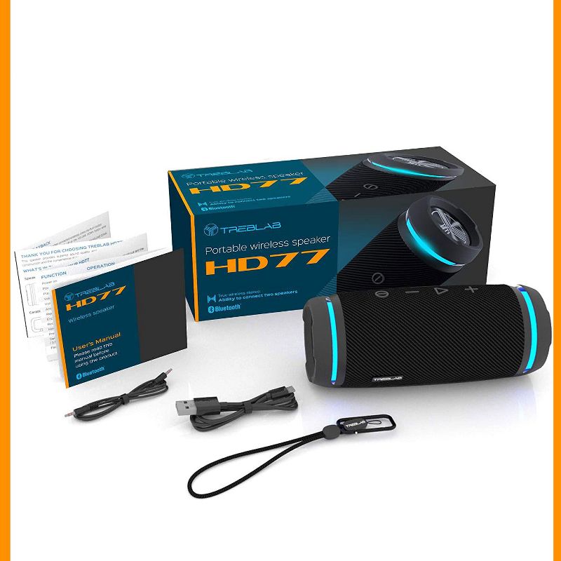 TREBLAB HD77 - Ultra Premium Bluetooth Speaker