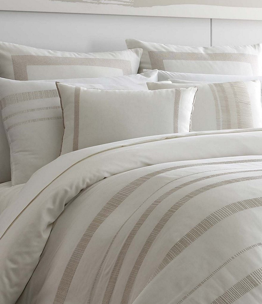 Vera Wang Pucker Grid Duvet Cover Mini Set