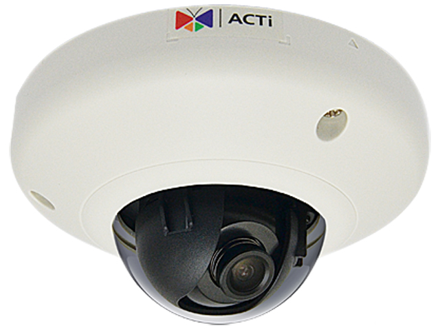 ACTi  E93 5MP HD 1080P with Super Wide Angle Lens Vandal Resistant IP PoE Dome Camera