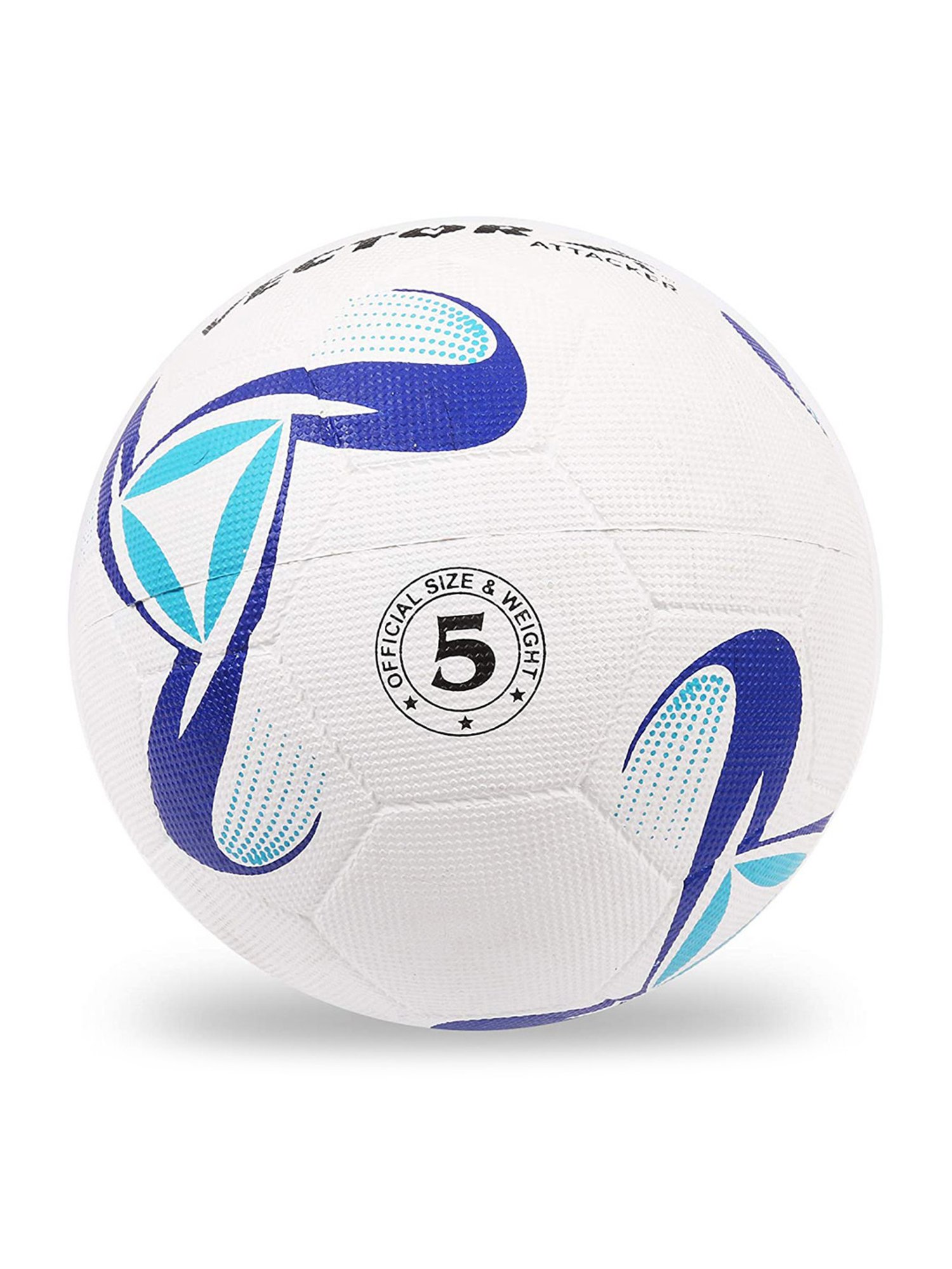 Vector X Off White & Blue Football - Size 5