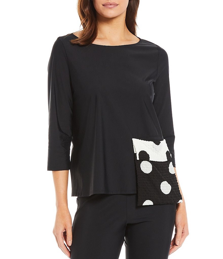 IC Collection Big Side Pocket Boxy Top