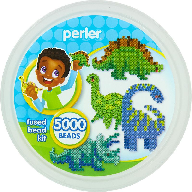 Perler Dinosaurs 5500pc Beads Activity Bucket