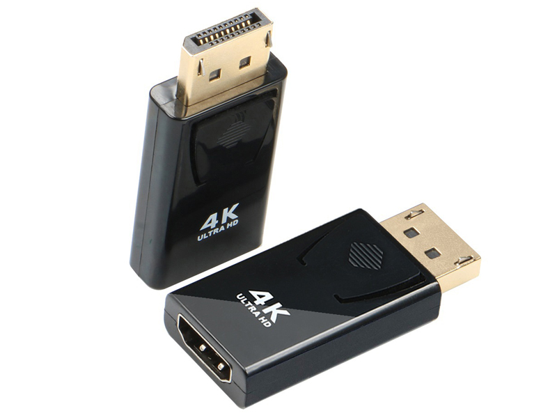 DisplayPort to HDMI, DP Display Port to HDMI Adapter 4K@30Hz (Male to Female), Display to HDMI Converter 18Gbps for Xbox,Compatible with Lenovo, HP, DELL, Thinkpad