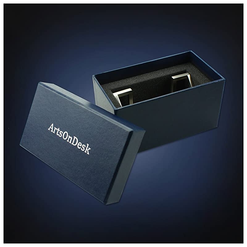 Modern Art Business Card Holder St201 Stainless Steel Satin Finish Patented Luxury Desk Accessory Business Name Card Stand Case Office Organizer Christmas Valentines Day Graduation Gift