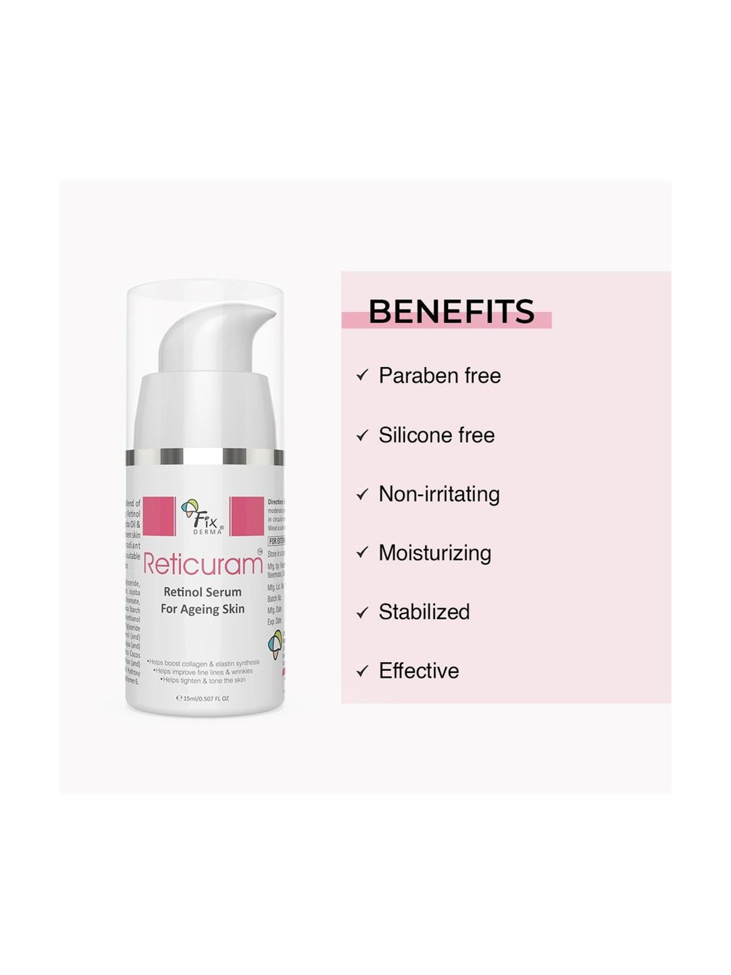 Fixderma Reticuram Serum - 15 ml