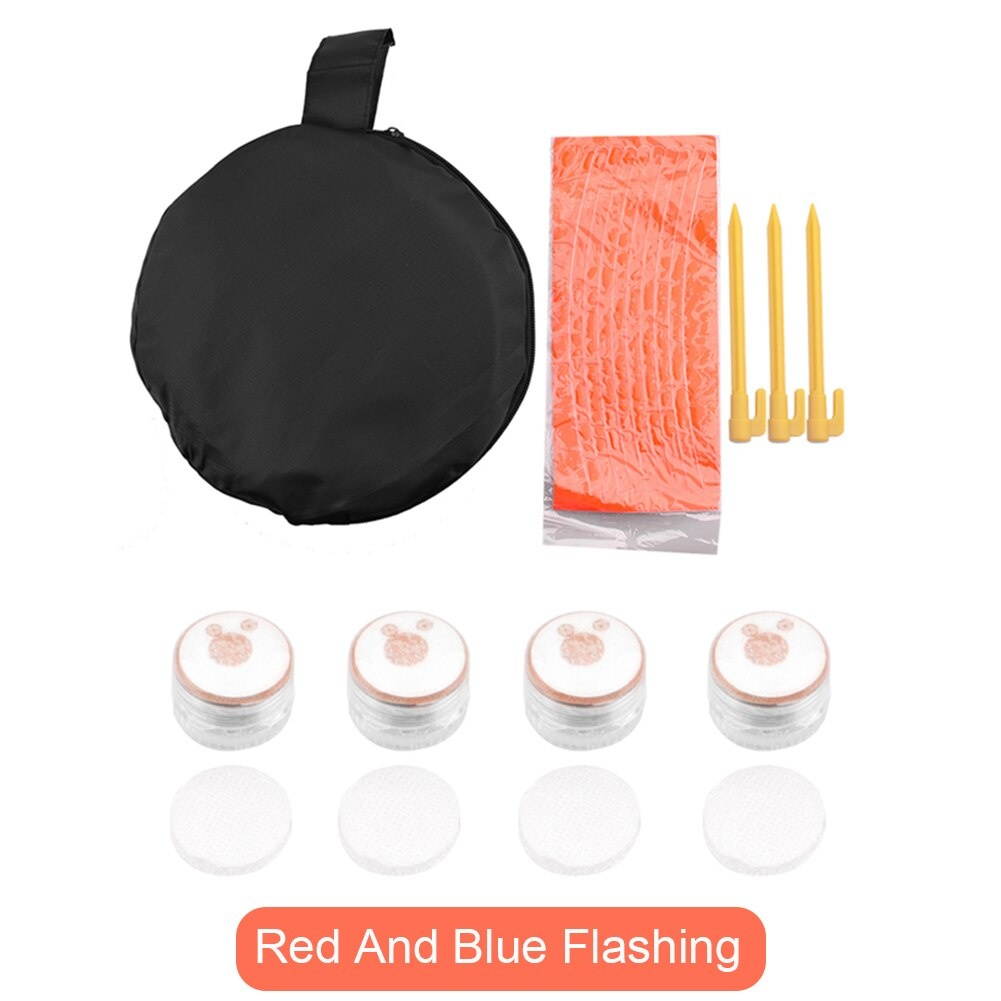 75cm Outdoor Round Night Flight Light Landing Pad ABS Waterproof Foldable Universal Drone Portable For DJI Mavic Air 2