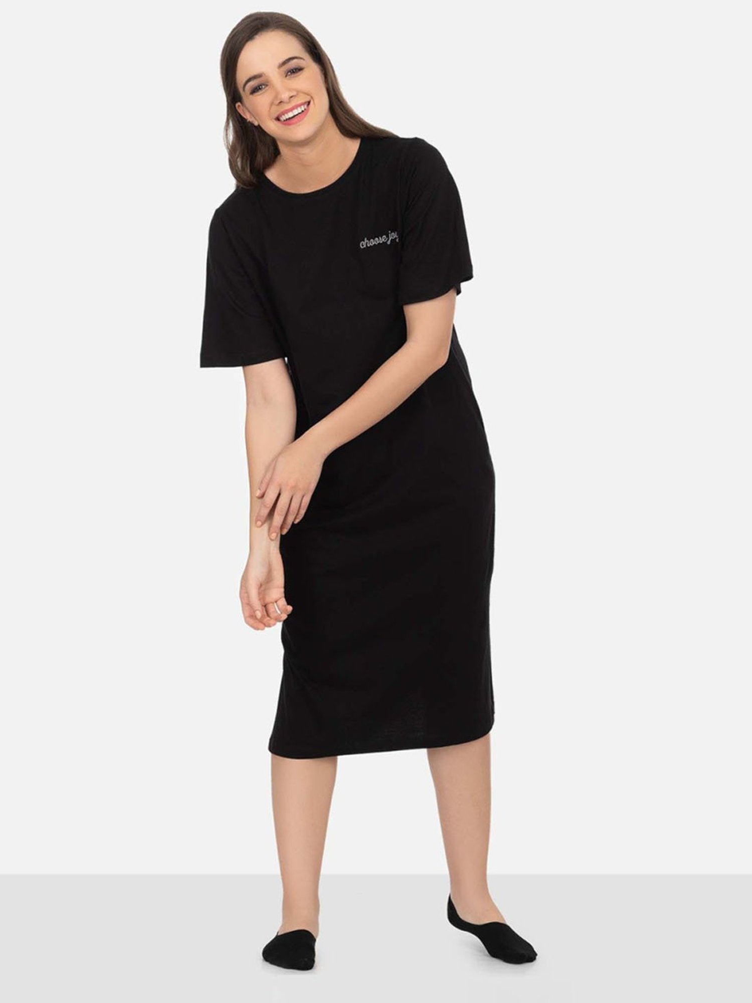 The Calm Collective Black Jesse Knit Dress