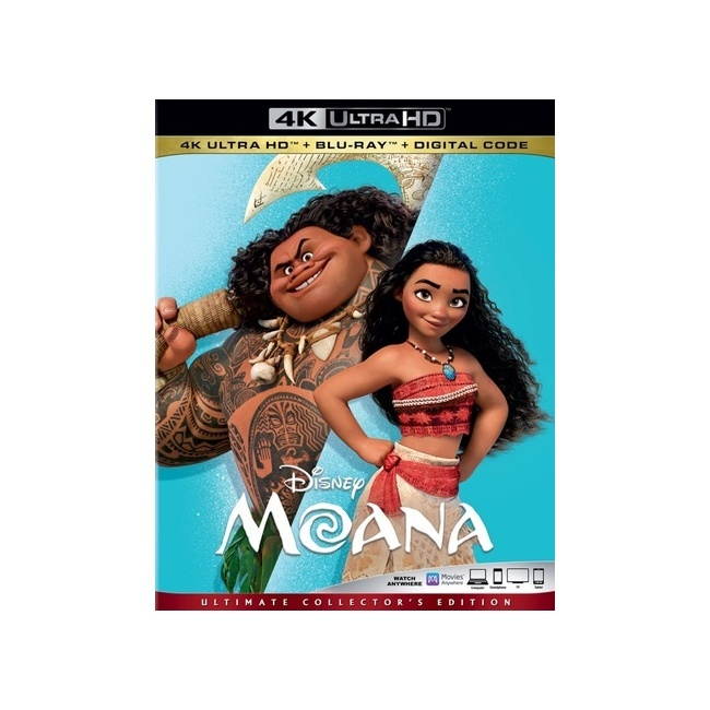 BUENA VISTA HOME VIDEO MOANA 4K-UHD ULTIMATE COLLECTOR'S EDITION (4K-UHD/BR/DIGITAL) (2 DISC) BR155876