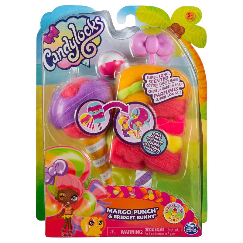 Candylocks Doll + Pet - Margo Punch & Bridget Bunny