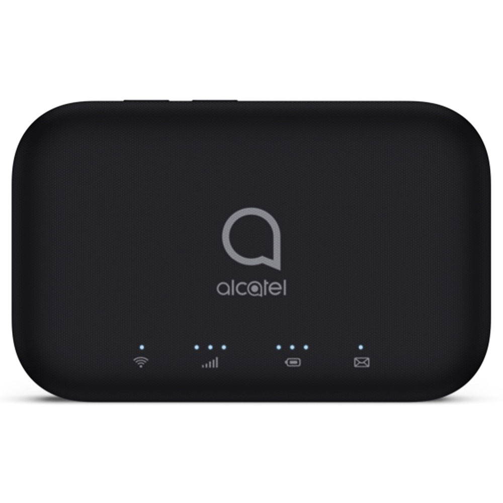 Alcatel Linkzone 2 | T-Mobile Unlocked Mobile Hotspot | Battery Pack Support | Dual-Band WiFi 2.4GHz/5GHz | USB-Type C Interface | 4400mAh Li-Ion Removable Battery - Black