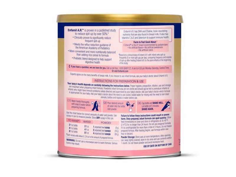 Enfamil A.R. Infant Formula Powder Tub - 12.9oz.