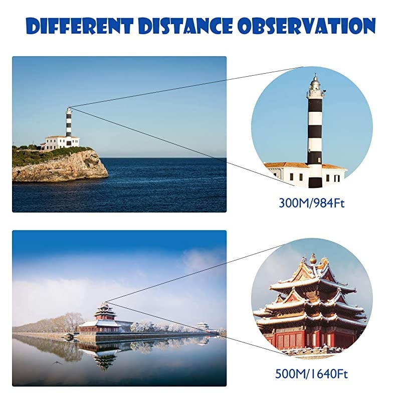 Binoculars for Kids, Mini Binoculars for Children, Real Optics High Resolution Kids Binoculars Boys, Small Compact Binocular for Bird Watching Outdoor Sports Event - Blue