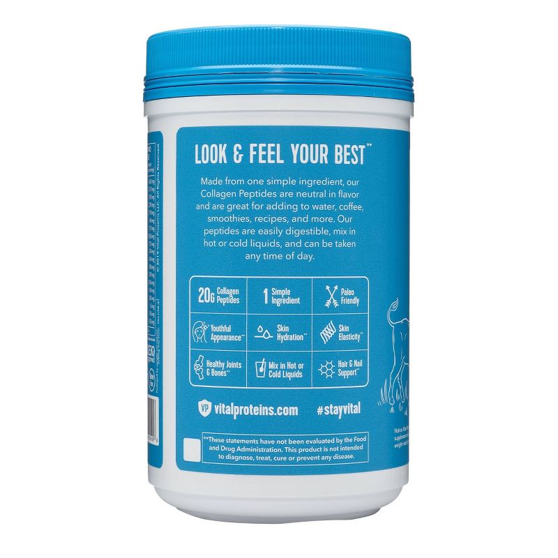 Vital Proteins Collagen Peptides Dietary Supplements - 10oz