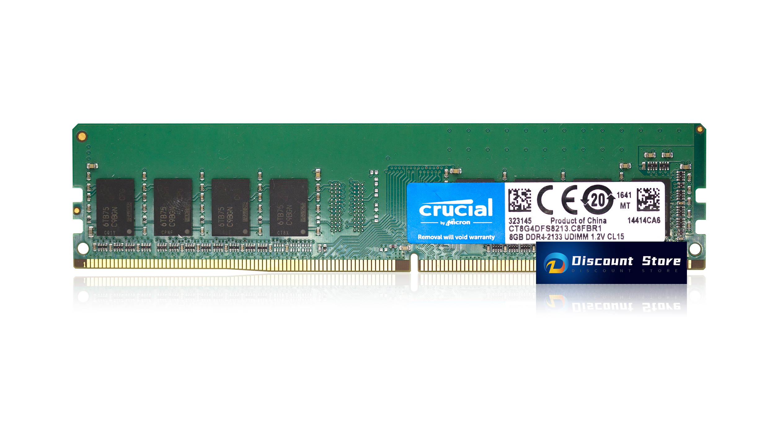 Crucial CT8G4DFS6266.M4FE 32GB(4X8GB) DDR4-2666 PC4-21300 DIMM CL19 RAM 288-PIN Desktop Memory