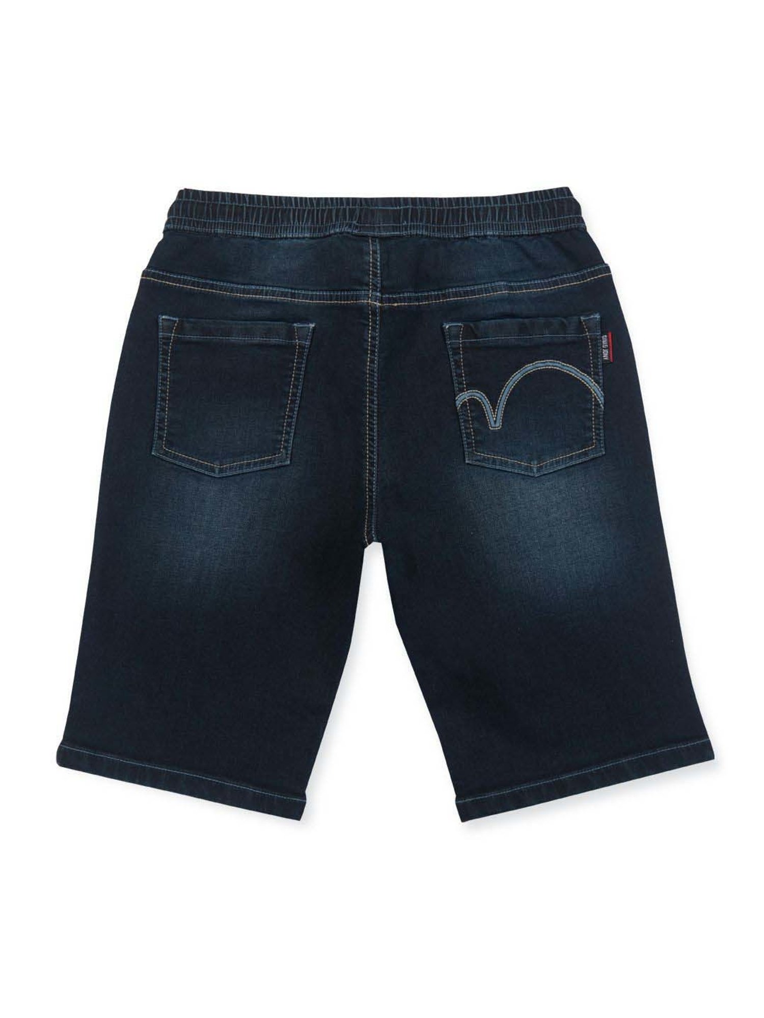Gini & Jony Kids Navy Regular Fit Bermuda