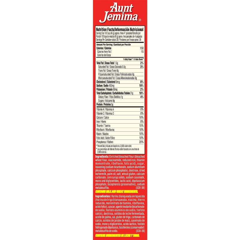 Aunt Jemima Complete Buttermilk Pancake & Waffle Mix - 2lb