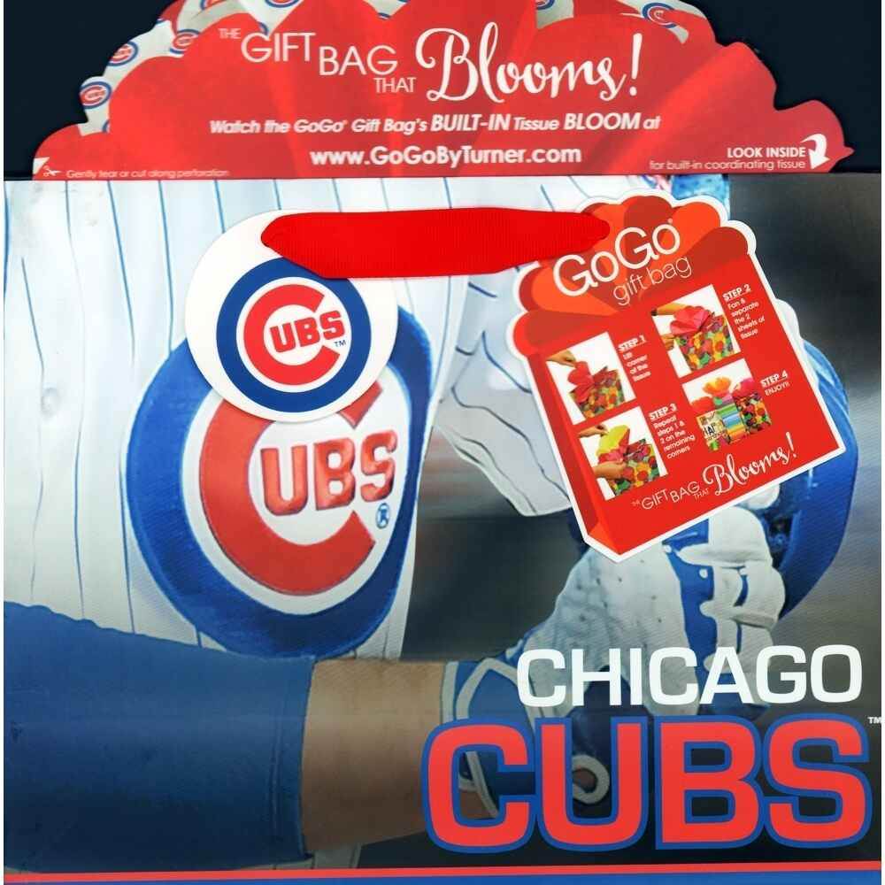 Chicago Cubs (Medium) Gogo Gift Bag, by Lang Companies