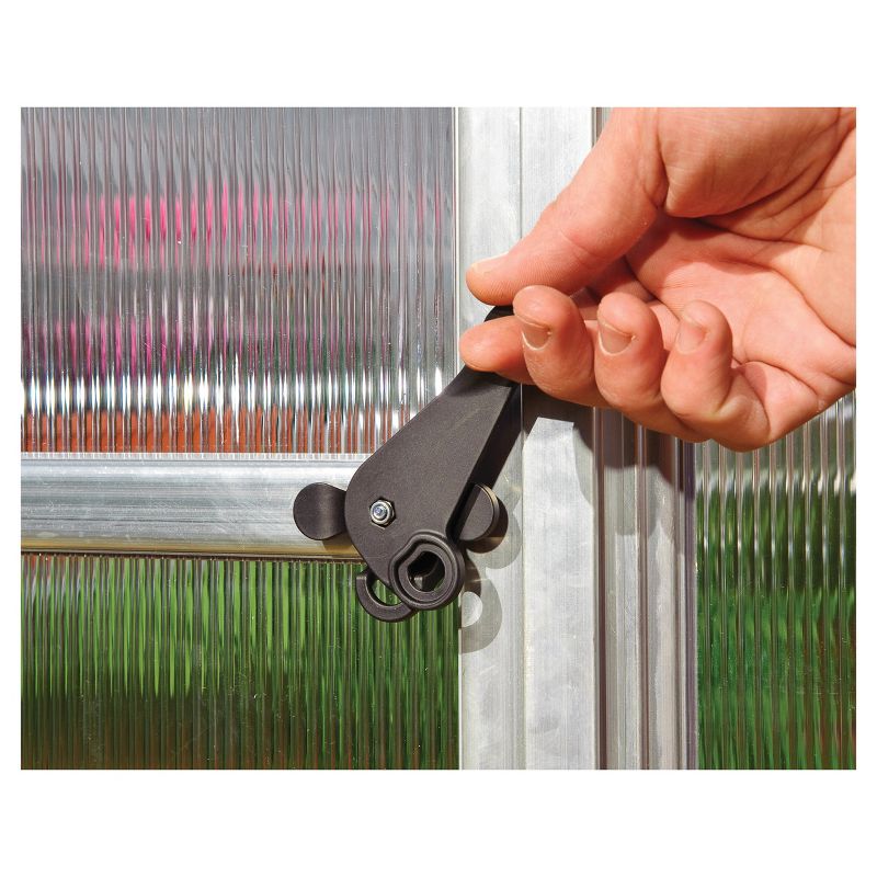 6'X14' Mythos Greenhouse - Silver - Palram