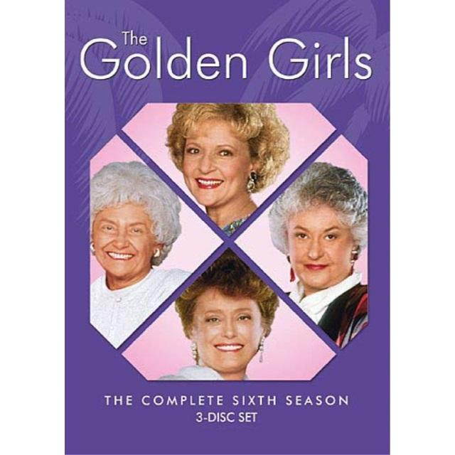 BUENA VISTA HOME VIDEO GOLDEN GIRLS-SEASON 6 (DVD/3 DISC/REPACKAGED) D134001D