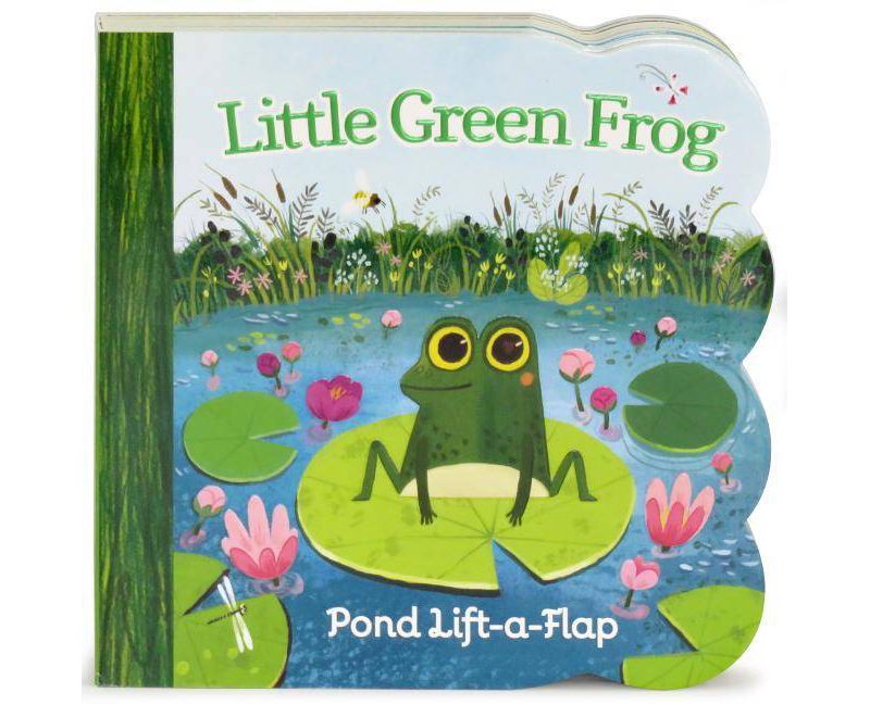 LITTLE GREEN FROG (lift-a-Flap) (Ginger Swift) (Board Book)