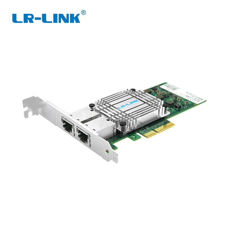 LR-LINK Intel X550 PCIe X4 10Gbps Dual Port Server Adapter 2 x RJ45, Compatible with Intel X550-T2