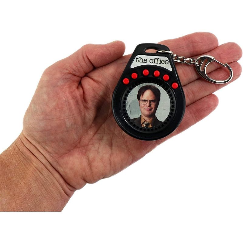 Super Impulse World's Coolest The Office Dwight Talking Keychain | 6 Quotes