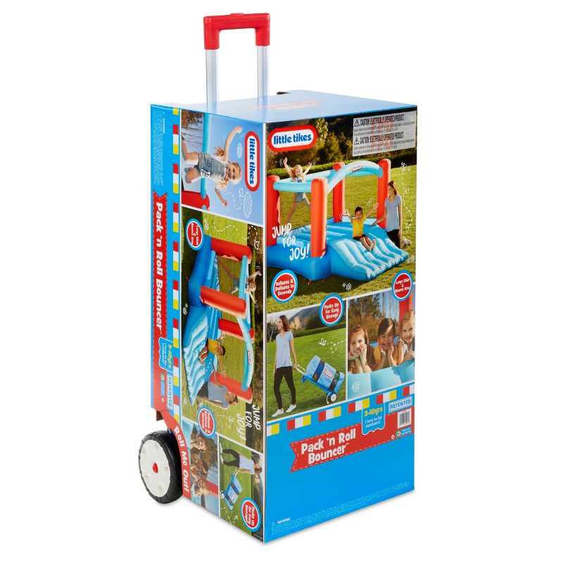 Costway Inflatable Water Slide Crab Dual Slide Bounce House Splash Pool W/ 950W Blower