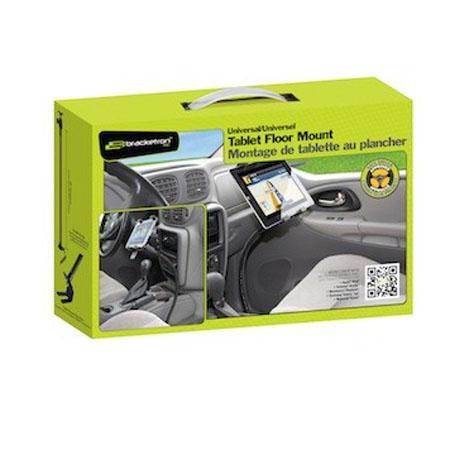 Bracketron Universal Tablet Floor Mount for Phablet-style Smartphone iPad Samsung Galaxy Tab S4 S3 Microsoft Surface Pro Asus ZenPad 3S 10 Lenovo IdeaPad Huawei MediaPad Amazon Fire TMF-382-BX