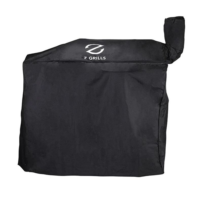 Z GRILLS ZPG-7002F 8 in 1 Wood Pellet Portable Grill Smoker for Outdoor BBQ Cooking with Digital Temperature Control and Grill Cover, Bronze