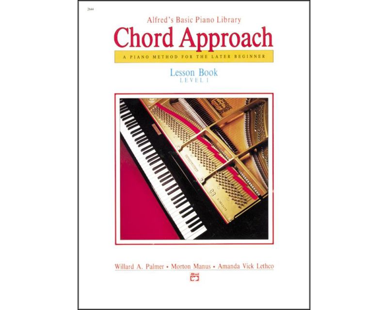 Alfred's Basic Piano: Chord Approach Lesson Book 1 [Piano]