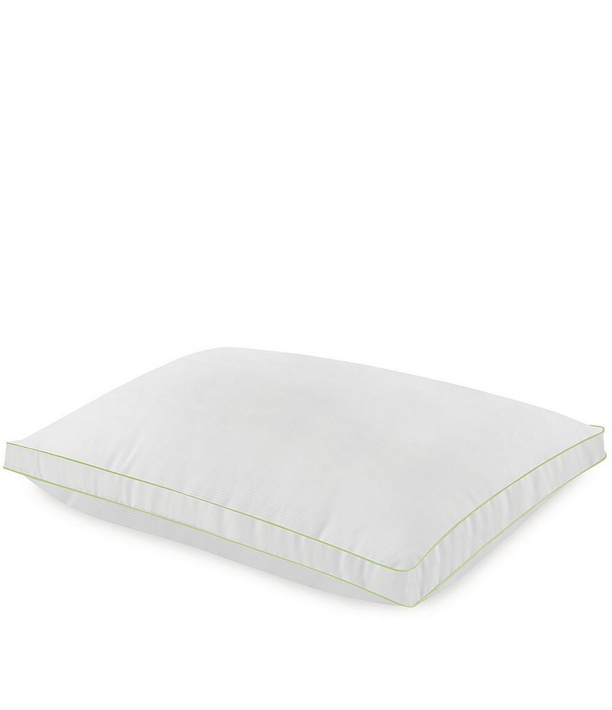 Sensorpedic Ultra-Fresh Luxury Gusseted Antimicrobial Pillow Set of 2 with Nanotex Coolest Comfort Technology